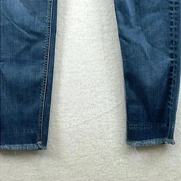 Kancan Ollie Jeans Sz 9/28 High Rise Ankle Skinny Buttonfly Raw Edge Hem KC8568D - Picture 7 of 14